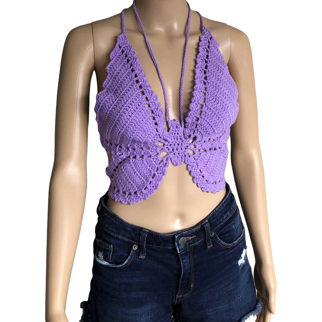 Butterfly Crochet Top - Image 10