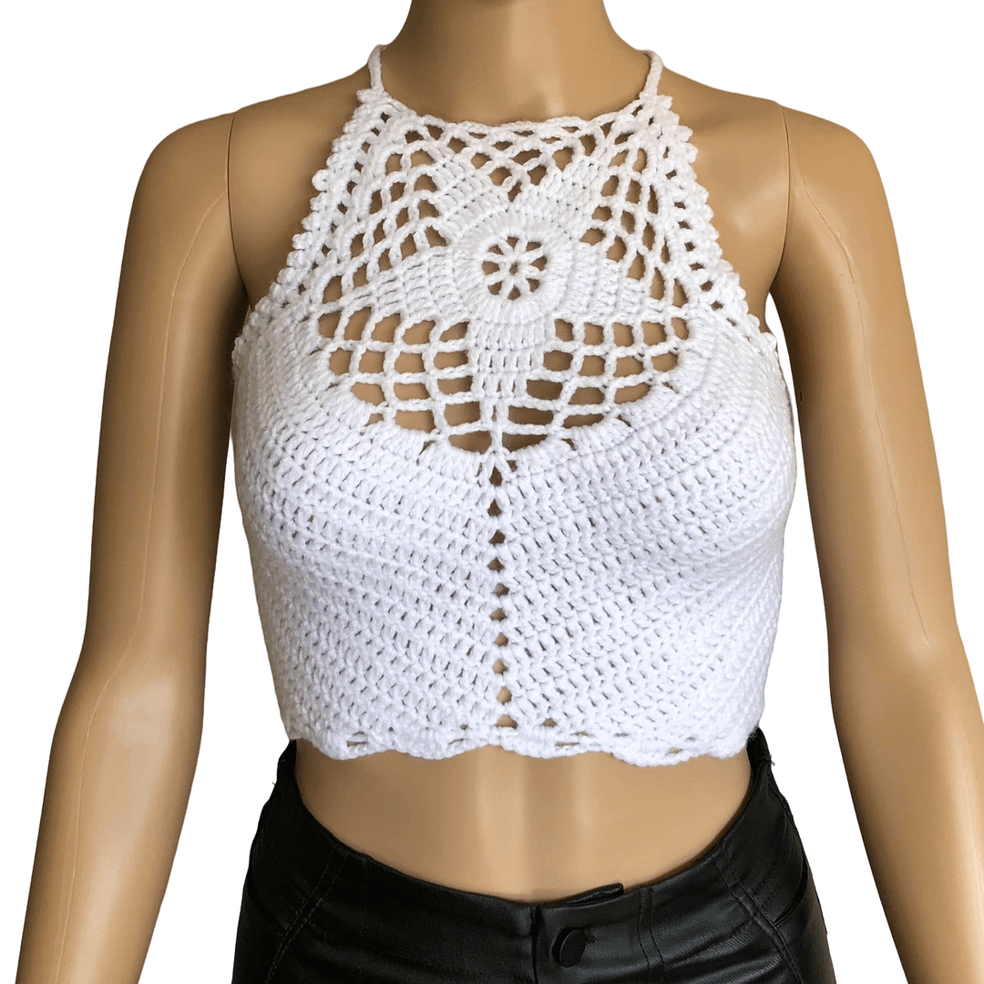 Crochet Star Halter Top - Image 9