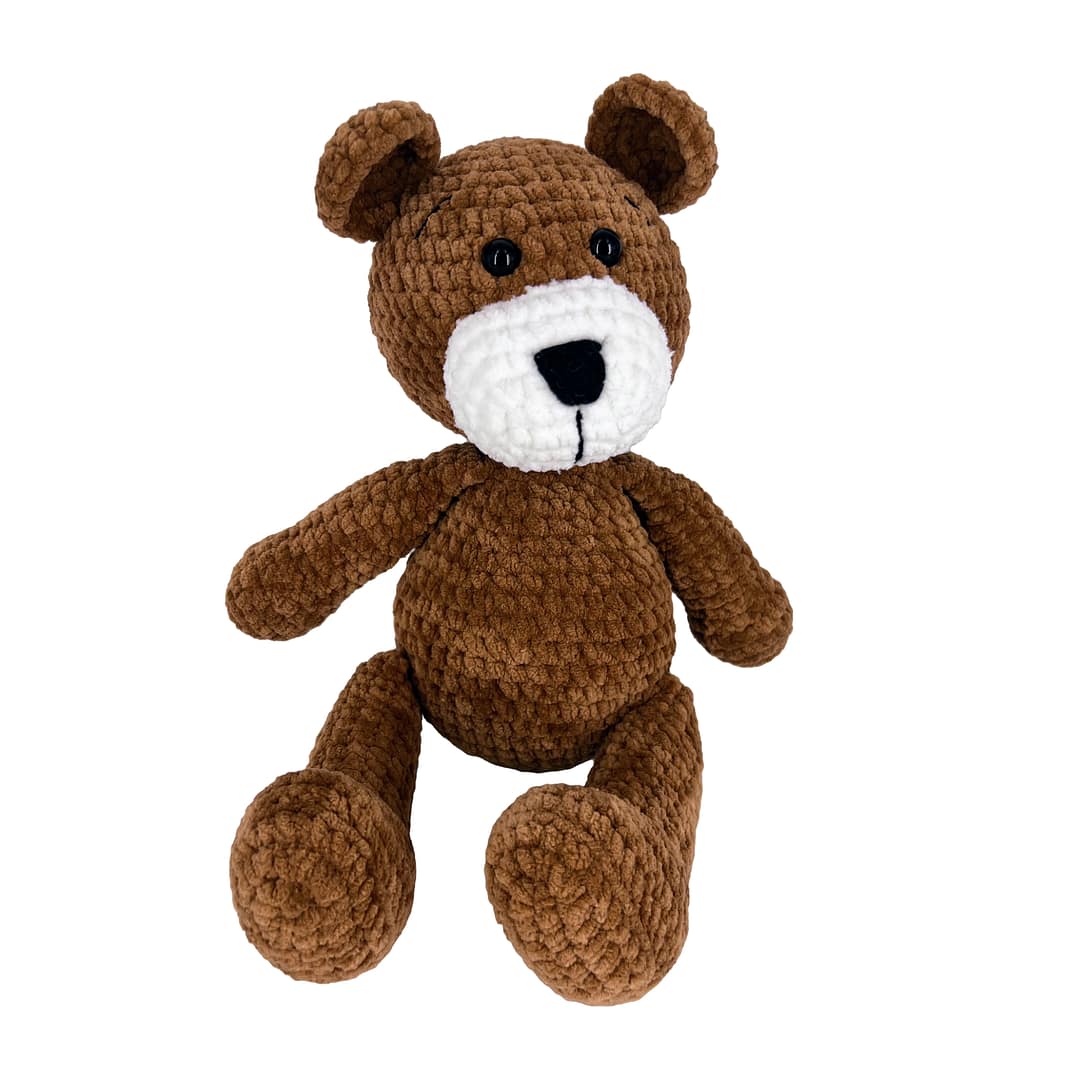 Crochet Bear Amigurumi Plushie, Stuffed Animal Toy - Image 5