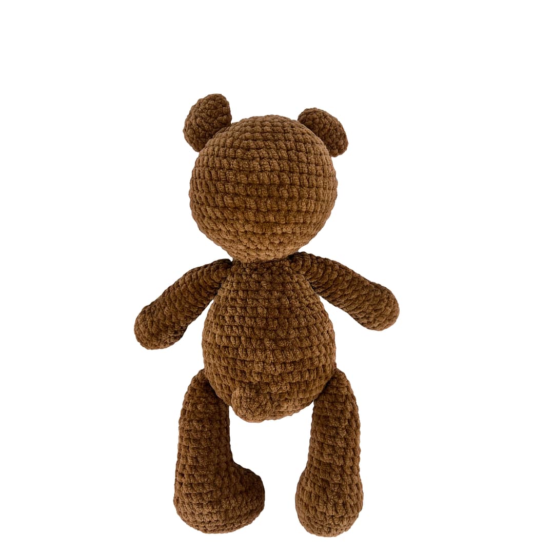 Crochet Bear Amigurumi Plushie, Stuffed Animal Toy - Image 8