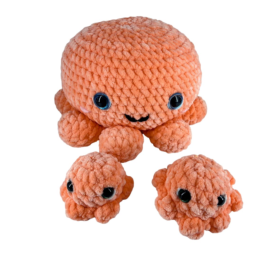 Crochet Octopus Plushie - Image 6