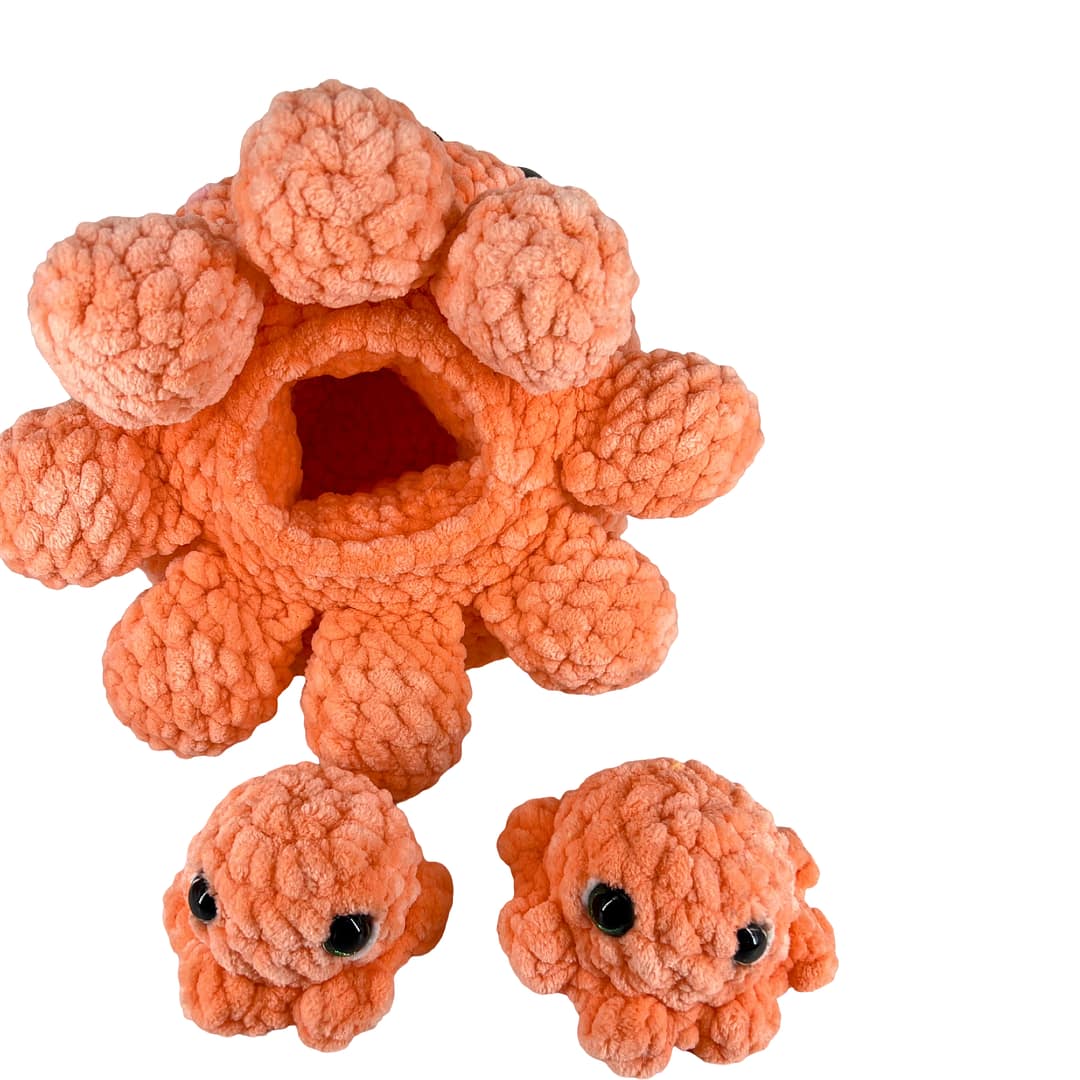 Crochet Octopus Plushie - Image 8