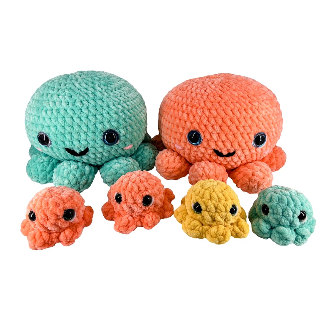 Crochet Octopus Plushie
