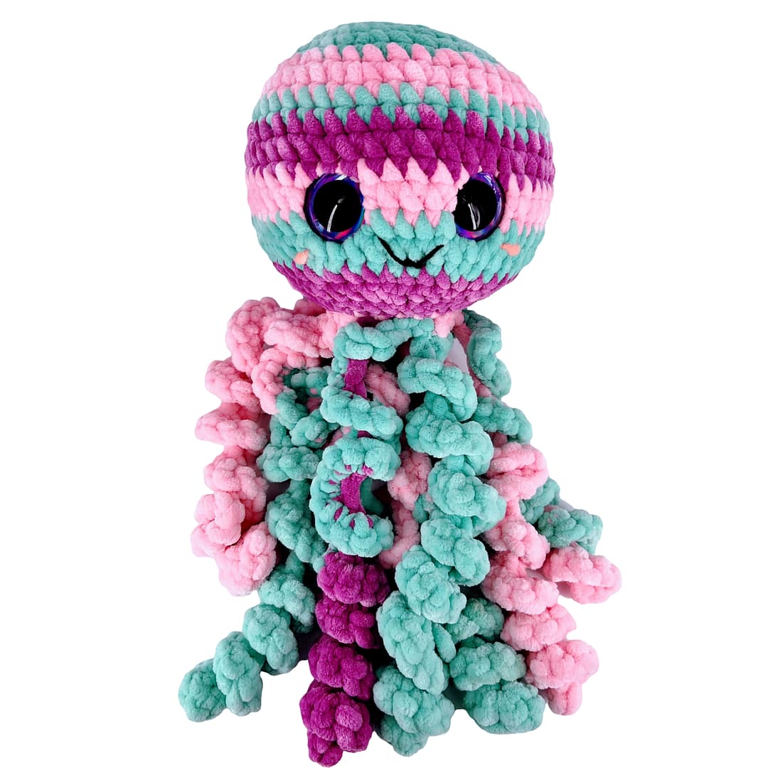 Crochet Octopus Plushie - Image 2