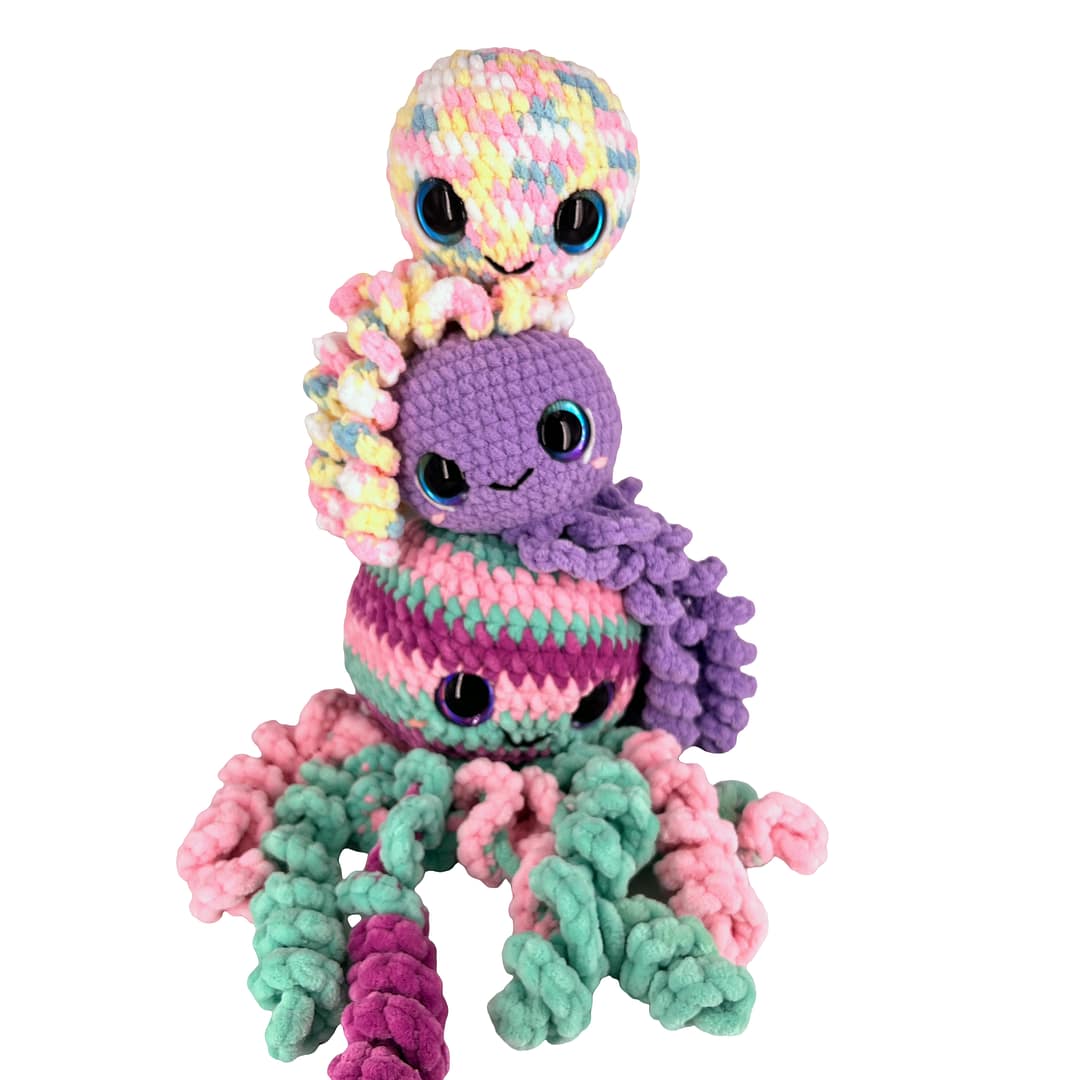 Crochet Octopus Plushie - Image 6