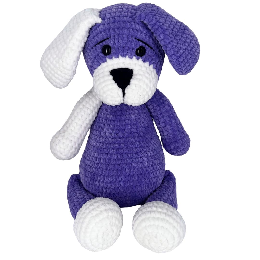 Crochet Dog Plushie, Dog Amigurumi, Crochet Puppy,Cute Crochet Dog - Image 5