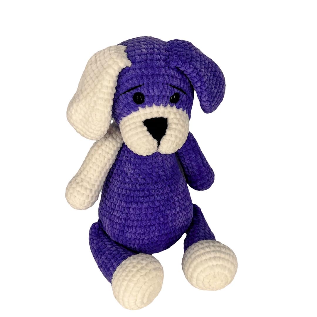 Crochet Dog Plushie, Dog Amigurumi, Crochet Puppy,Cute Crochet Dog - Image 3