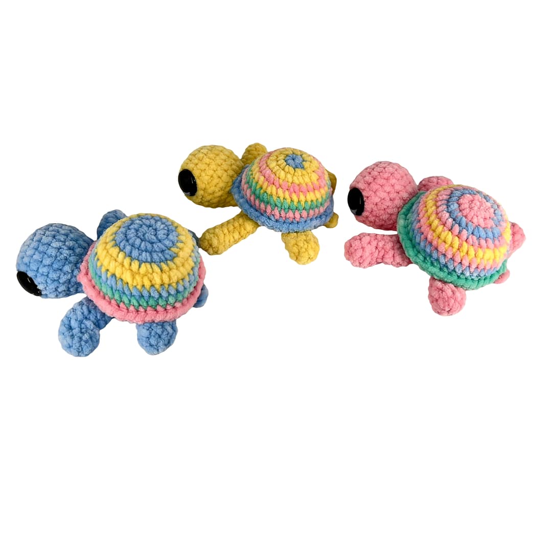 Crochet Turtle plushie - Image 4
