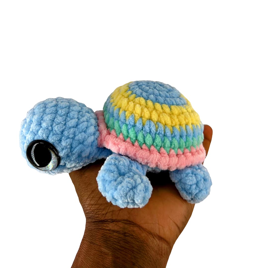 Crochet Turtle plushie - Image 8
