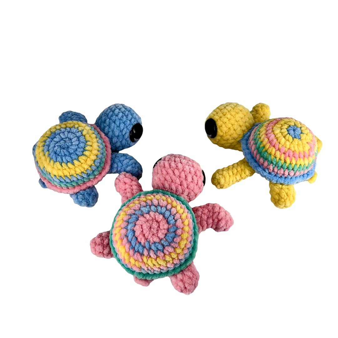 Crochet Turtle plushie - Image 7