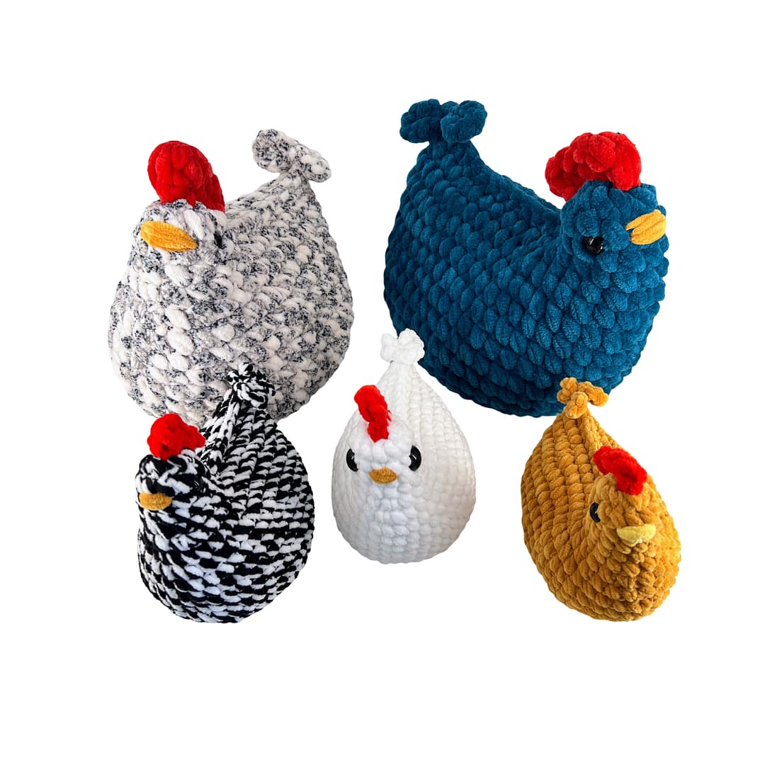 Crochet Chicken Plushie - Image 13