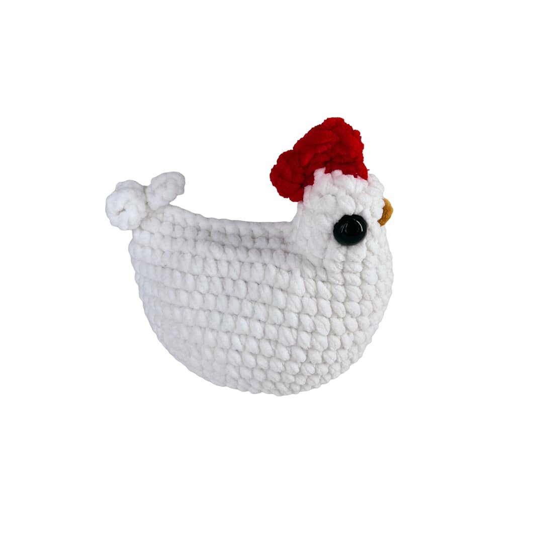 Crochet Chicken Plushie - Image 5