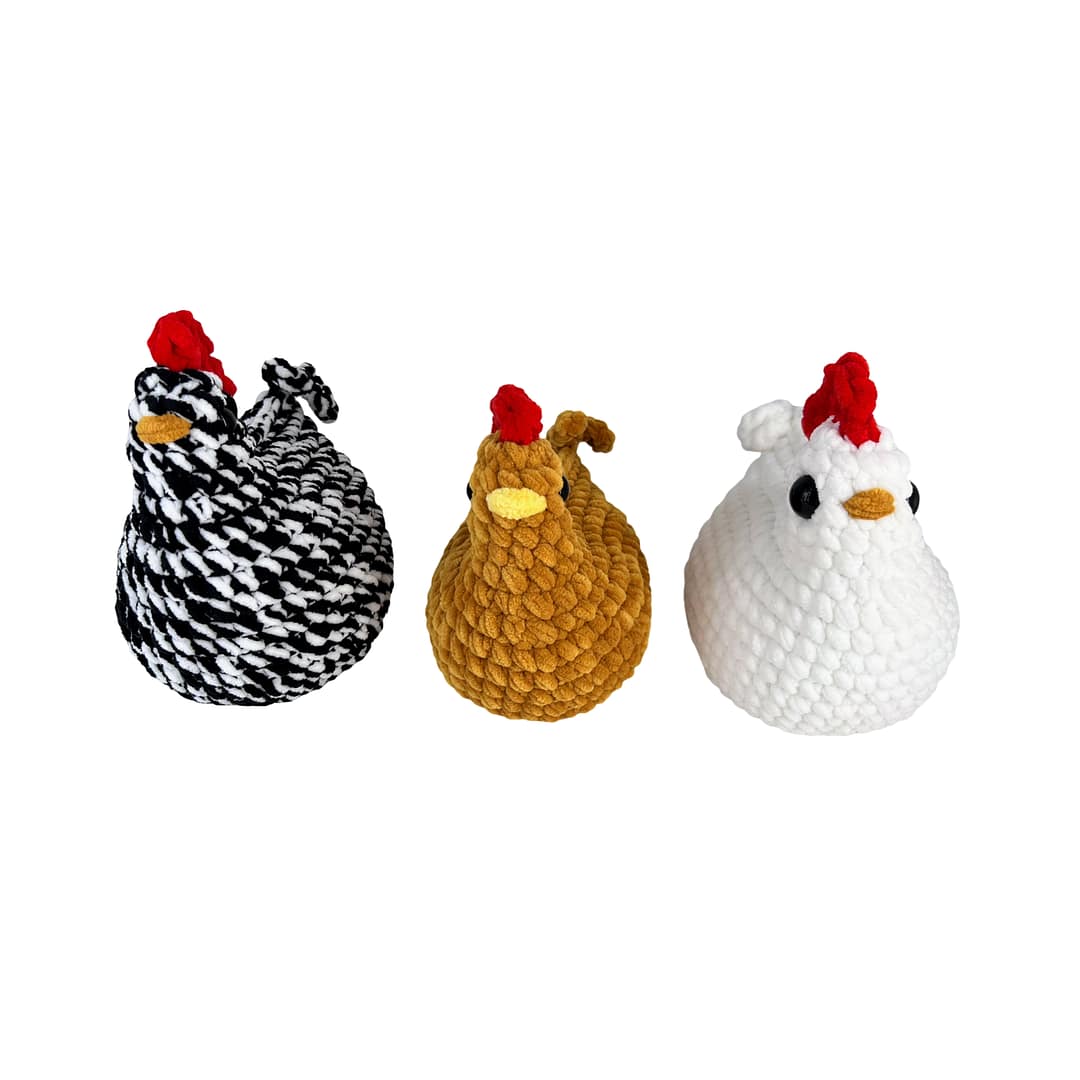 Crochet Chicken Plushie - Image 18