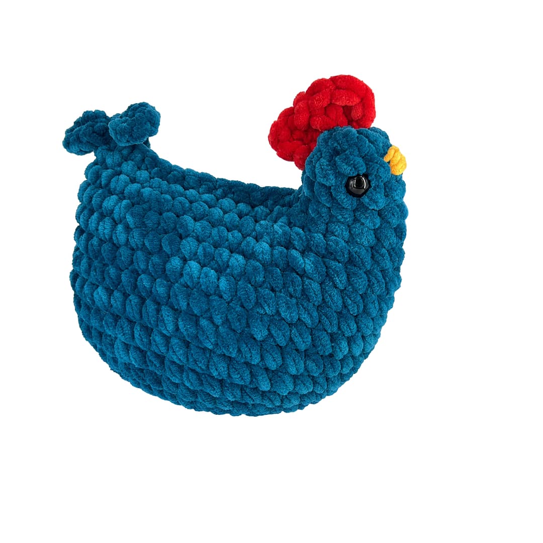 Crochet Chicken Plushie - Image 3