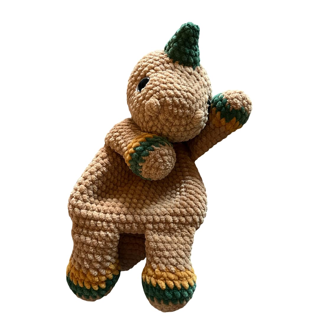 Dinosaur Lovey Plushie - Image 8