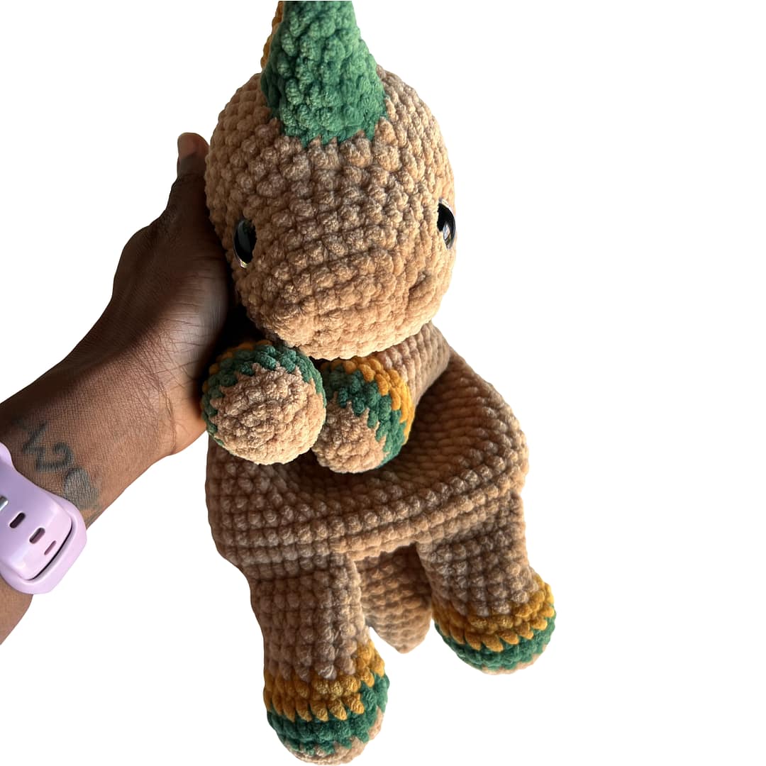 Dinosaur Lovey Plushie - Image 2