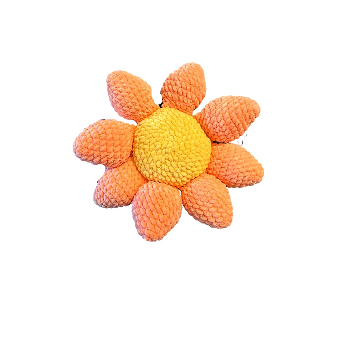 Crochet Flower Pillow - Image 5