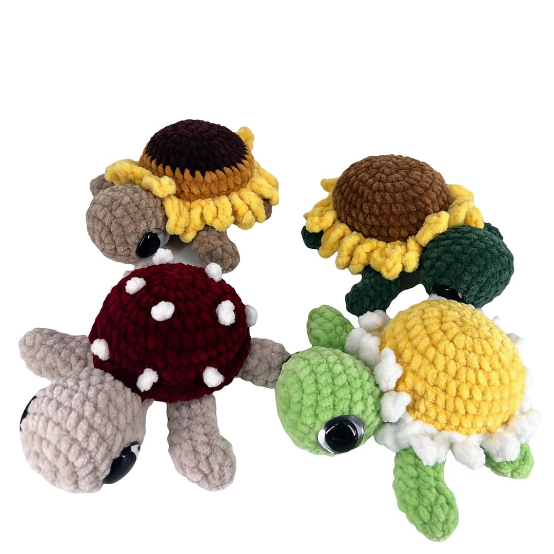 Crochet Turtle Plushie - Image 4