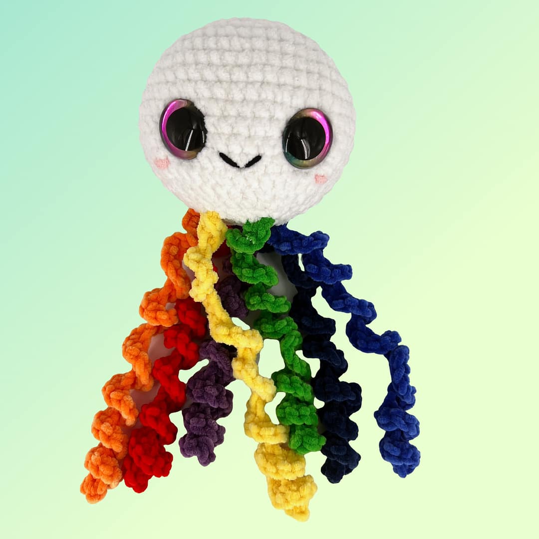 Crochet Octopus Plushie - Image 5
