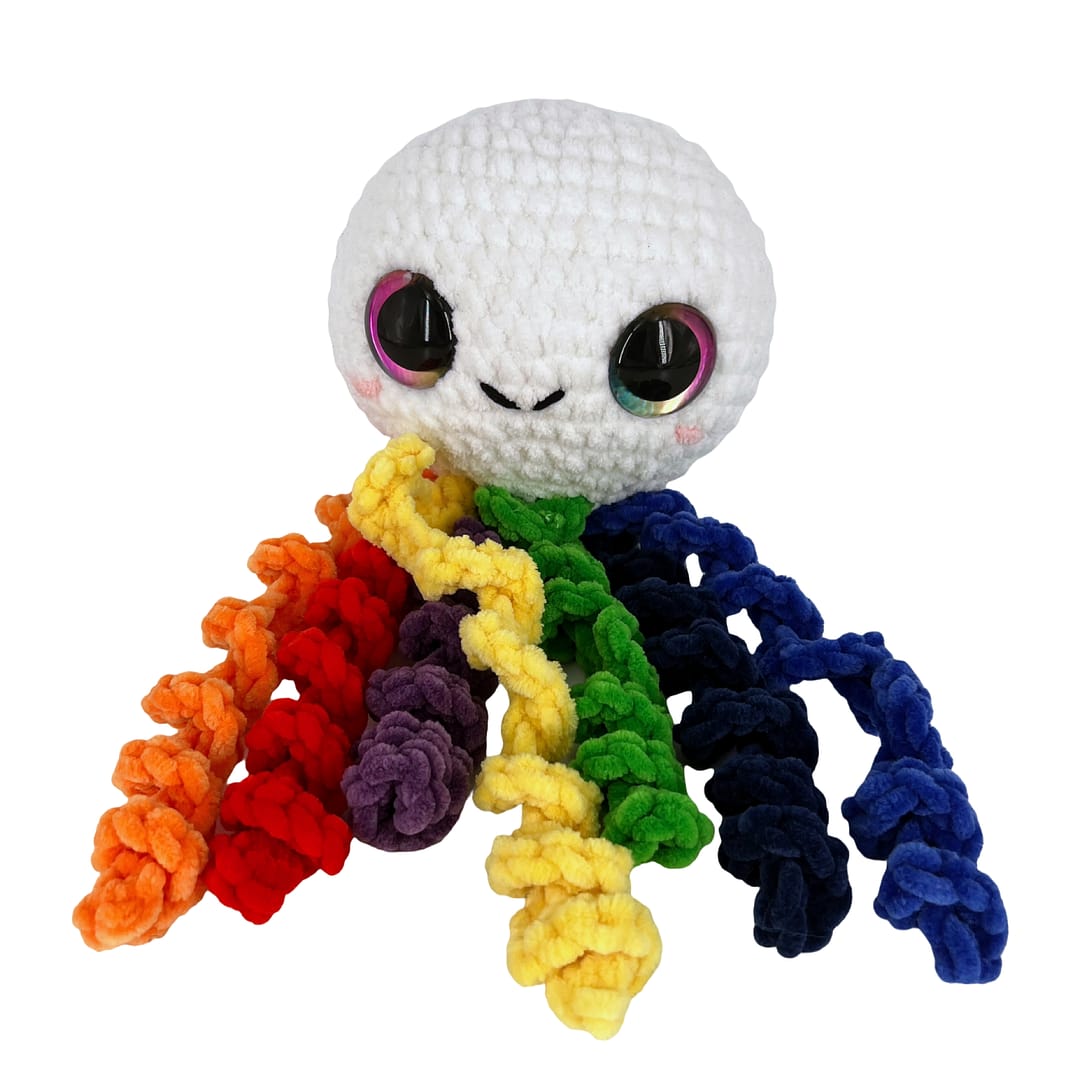 Crochet Octopus Plushie - Image 4