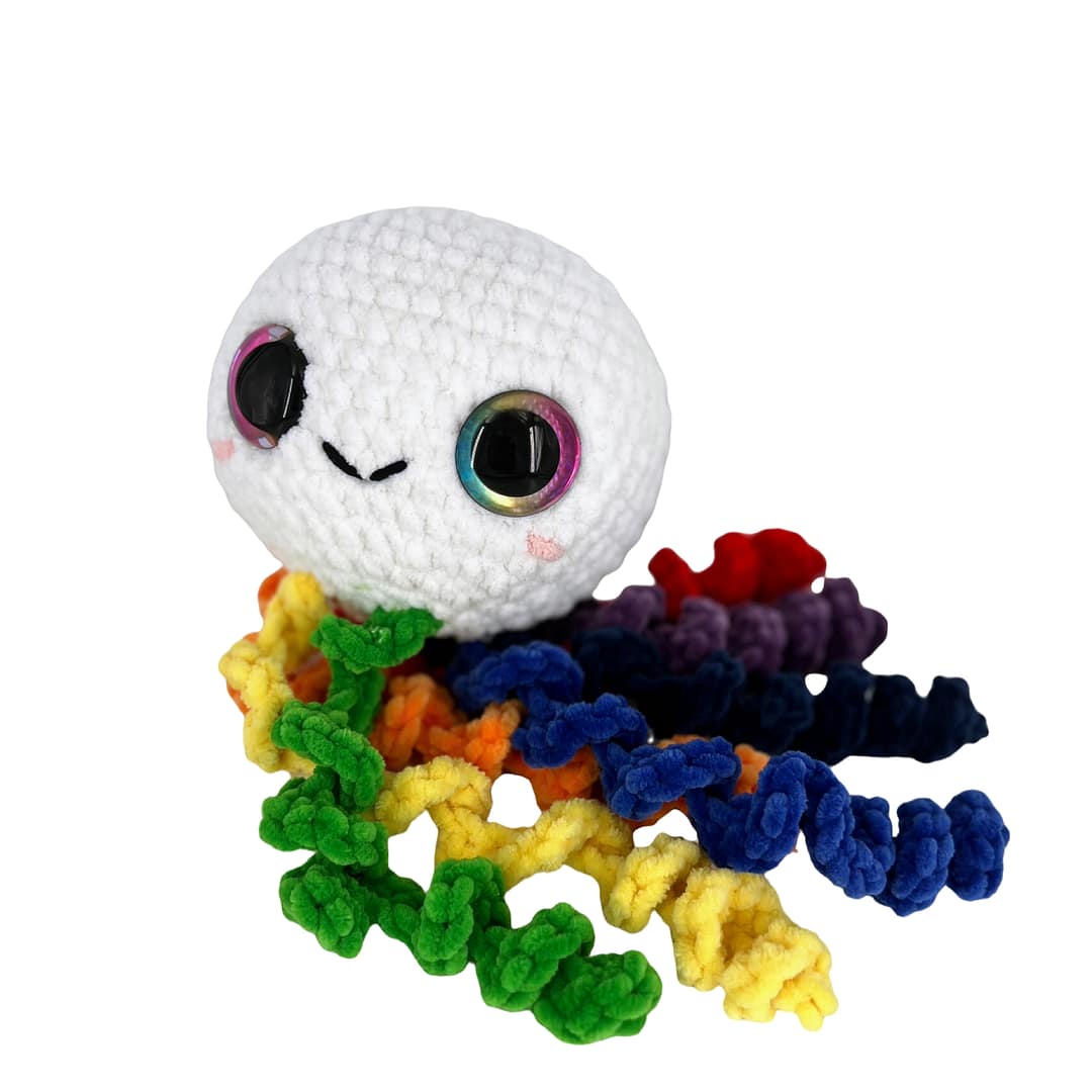 Crochet Octopus Plushie - Image 3