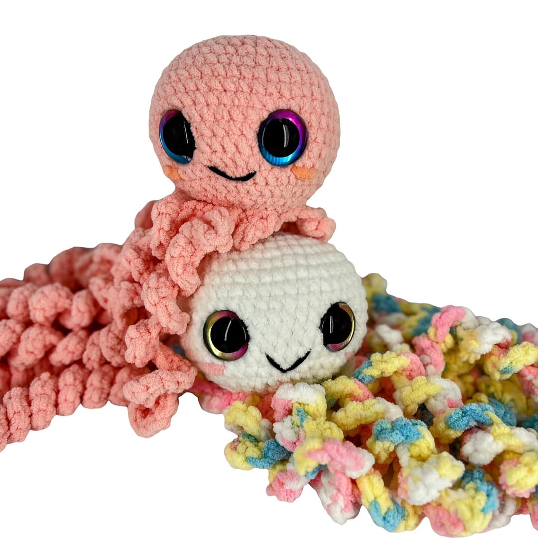 Pink Octopus Plushie - Image 4