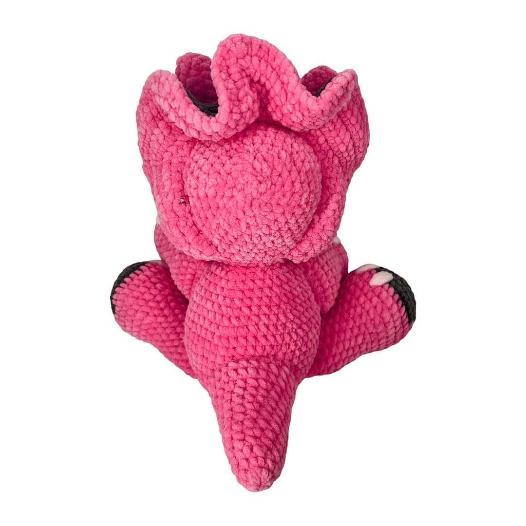 Triceratop Dinosaur Plush Toy - Image 4