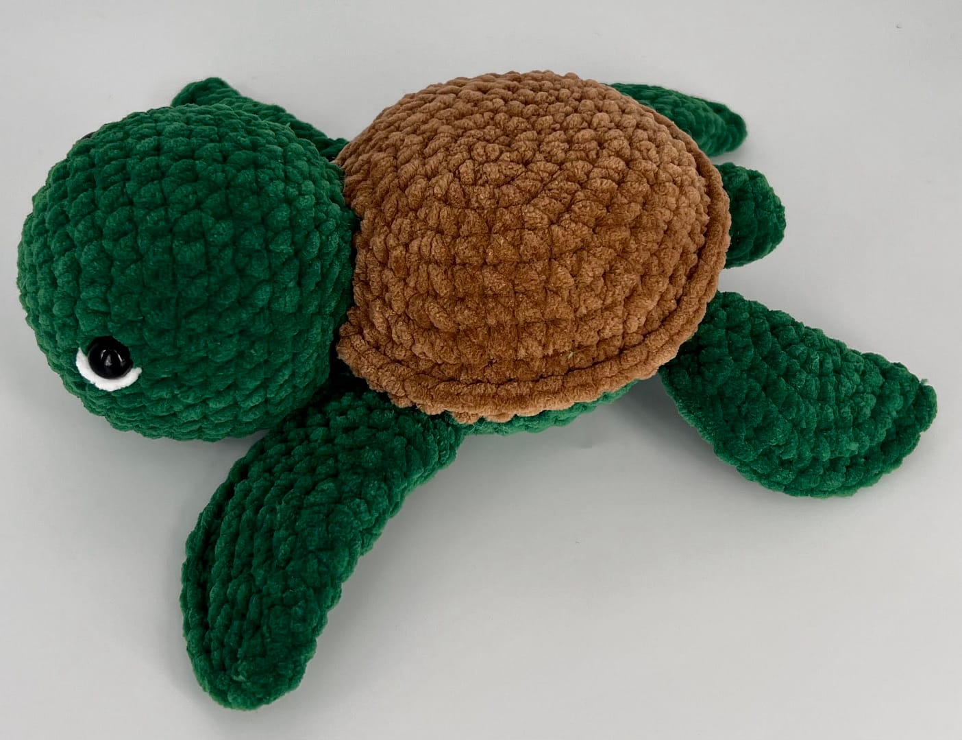 Crochet Large Turtle Amigurumi Plush - Image 5