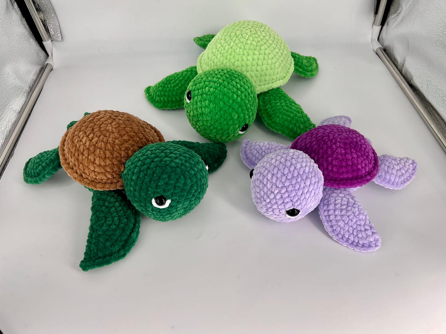 Crochet Large Turtle Amigurumi Plush - Image 12
