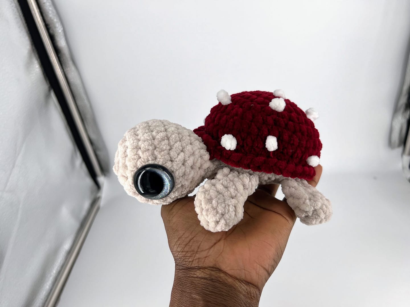 Crochet Turtle Plushie - Image 9