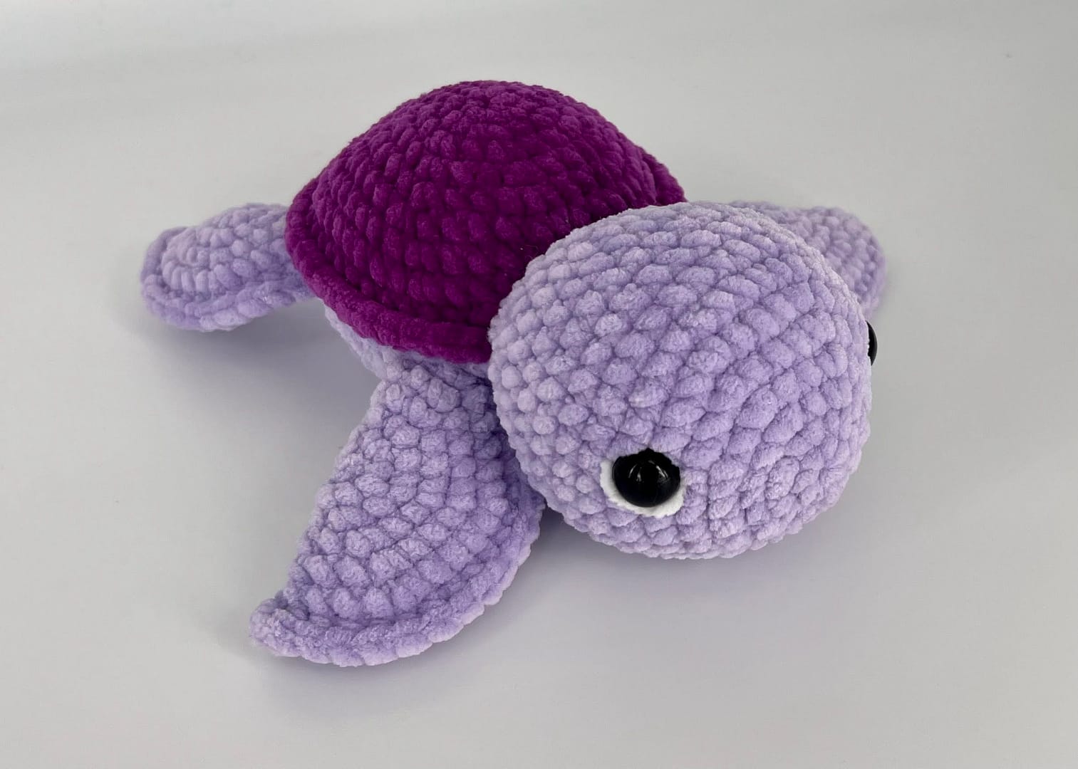 Crochet Large Turtle Amigurumi Plush - Image 9