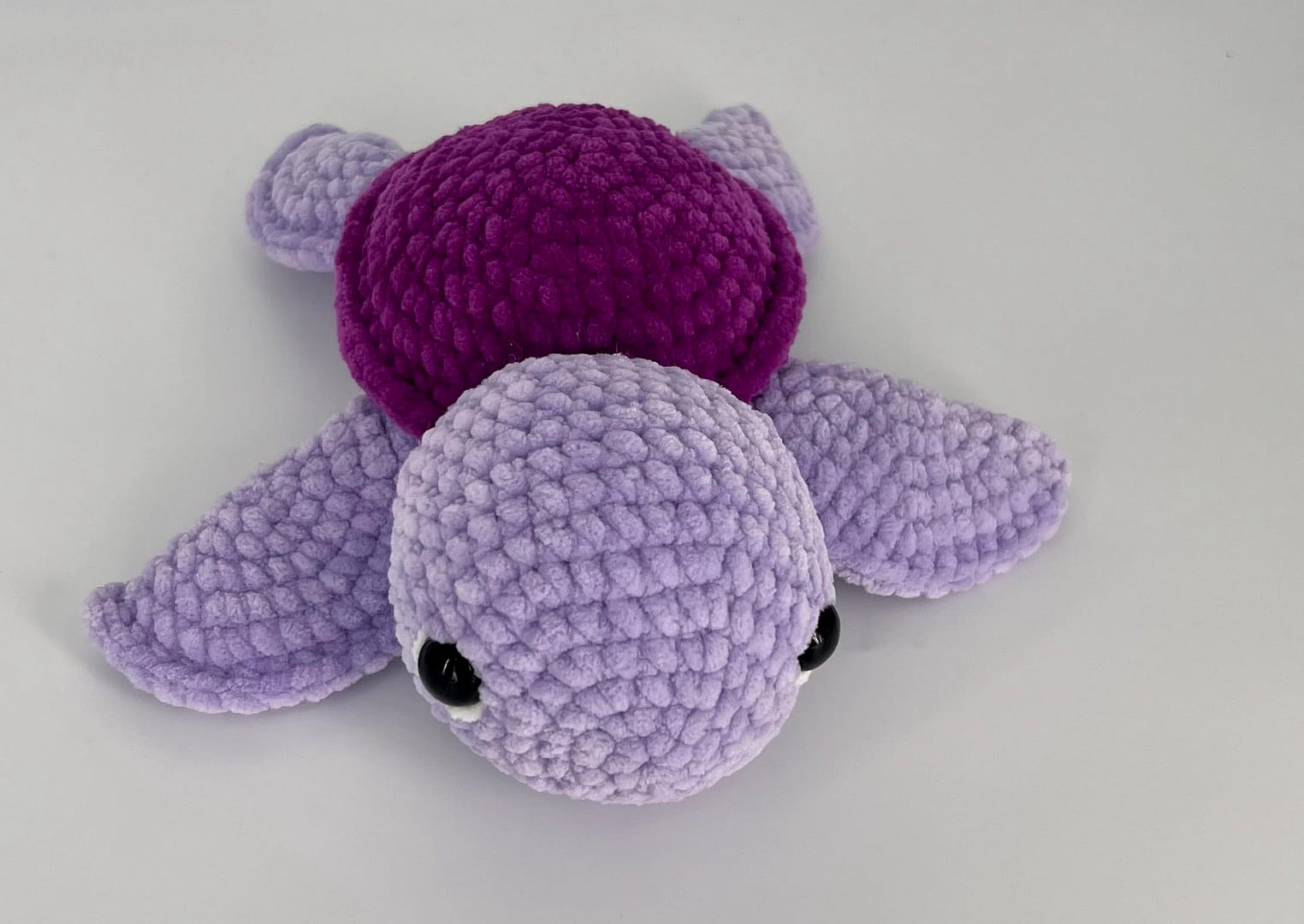 Crochet Large Turtle Amigurumi Plush - Image 8