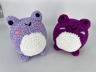 Crochet Frog Amigurumi Plush