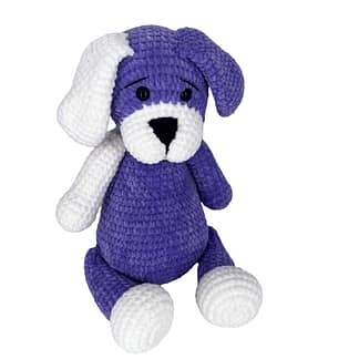 Crochet Dog Plushie, Dog Amigurumi, Crochet Puppy,Cute Crochet Dog