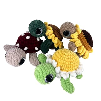 Crochet Turtle Plushie