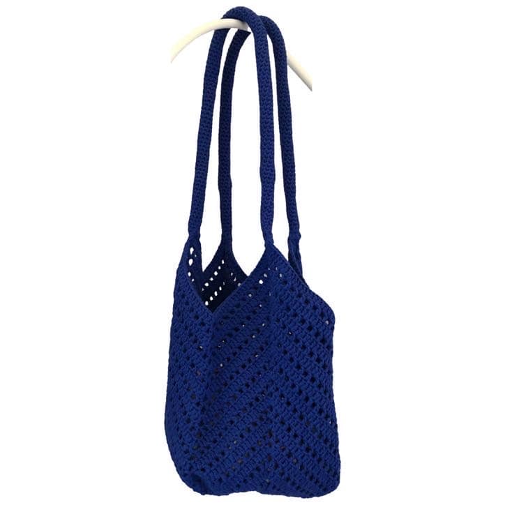 Crochet chevron shoulder Bag - Image 2