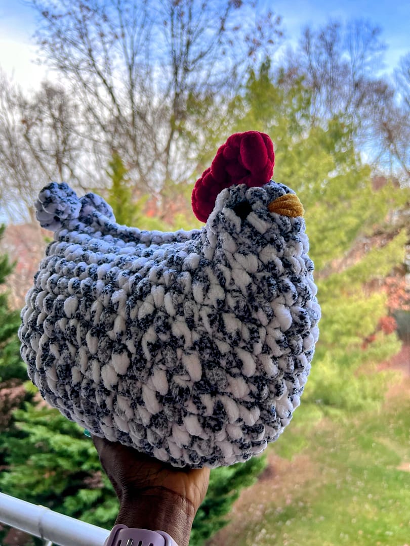 Crochet Chicken Plushie - Image 8