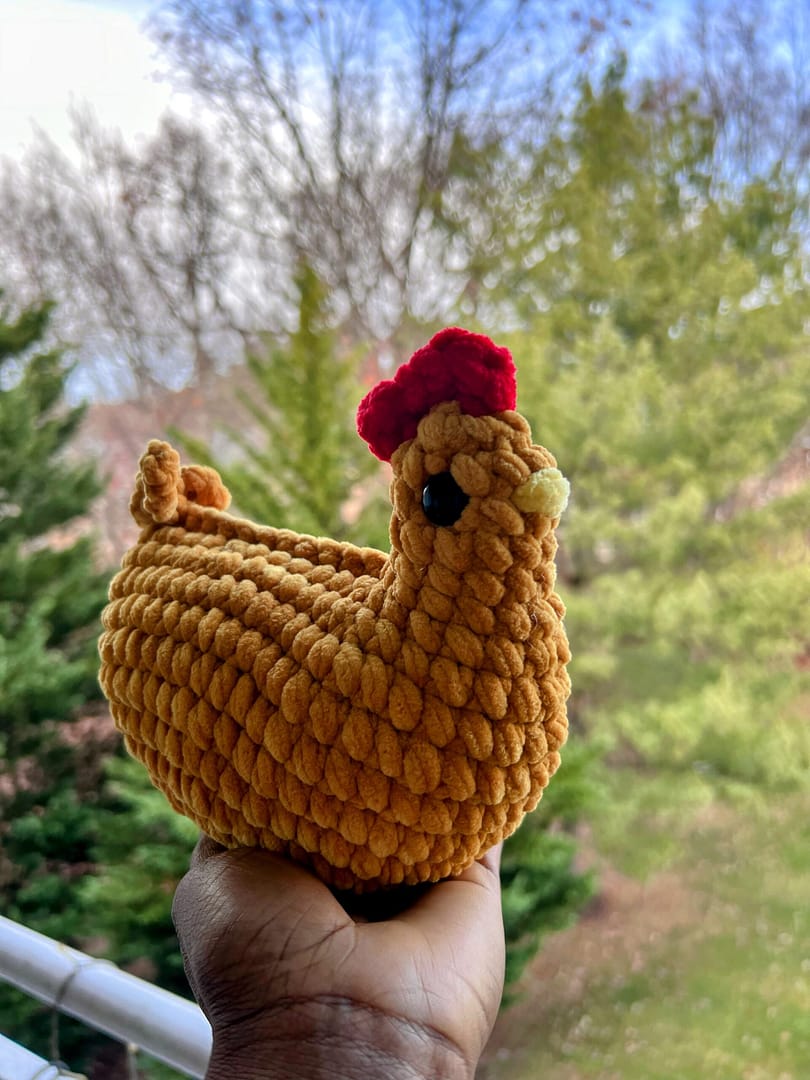 Crochet Chicken Plushie - Image 6