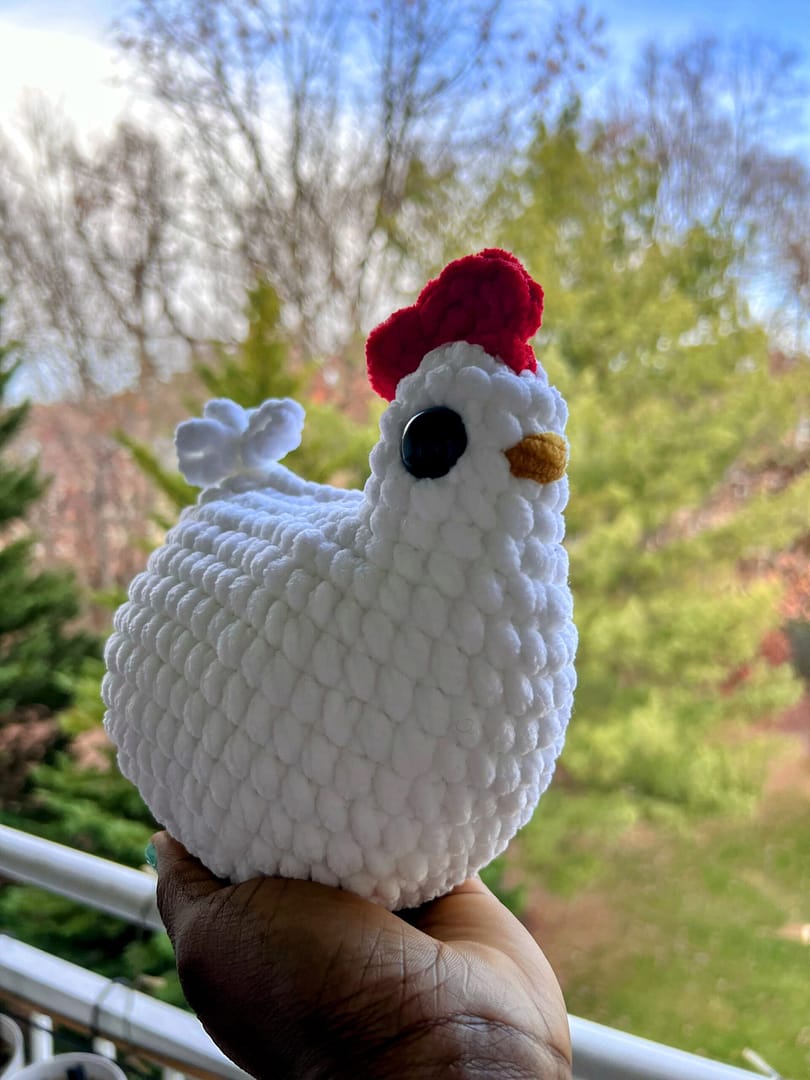 Crochet Chicken Plushie - Image 7