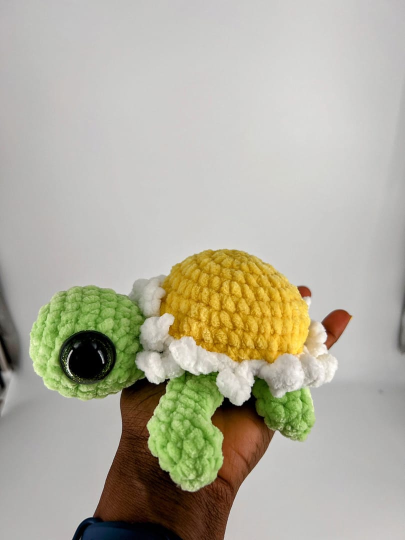 Crochet Turtle Plushie - Image 12